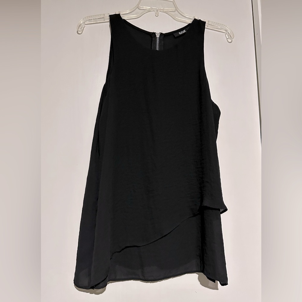 A New Approach Black Tank Top Blouse